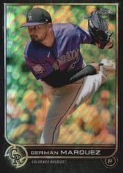 2022 Topps Chrome Ben Baller Edition Base Set German Marquez #219 card