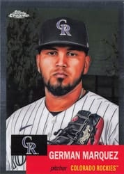 2022 Topps Chrome Platinum Anniversary Base Set German Marquez #279 card
