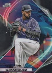 2022 Topps Cosmic Chrome Base Set German Marquez #90 card