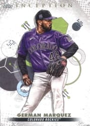 2022 Topps Inception Base Set German Marquez #90 card