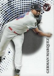 2022 Topps Pristine Base Set German Marquez #268 card