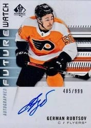 2019-20 SP Authentic Base Set German Rubtsov #220 card