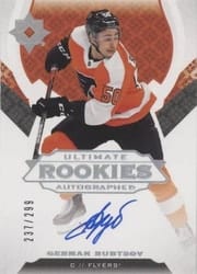 2019-20 Upper Deck Ultimate Collection Base Set German Rubtsov #114 card