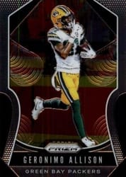 2019 Panini Prizm Base Set Geronimo Allison #116 card