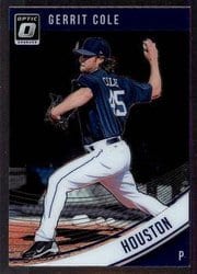 2018 Donruss Optic Base Set Gerrit Cole #127 card