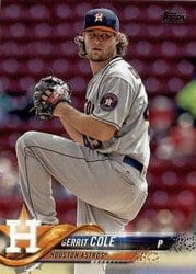 2018 Topps Base Set Gerrit Cole #443 card