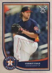 2018 Topps Big League Base Set Gerrit Cole #60 card