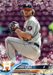 2018 Topps Holiday Base Set Gerrit Cole #HMW33 card