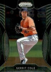 2019 Panini Prizm Base Set Gerrit Cole #109 card