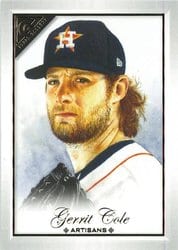 2019 Topps Gallery Base Set Gerrit Cole #180 card