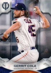 2019 Topps Tribute Base Set Gerrit Cole #27 card