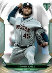 2019 Topps Triple Threads Base Set Gerrit Cole #21 card