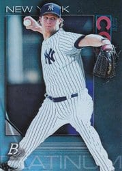 2020 Bowman Platinum Base Set Gerrit Cole #99 card
