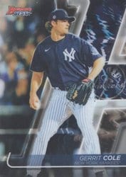 2020 Bowman's Best Base Set Gerrit Cole #25 card