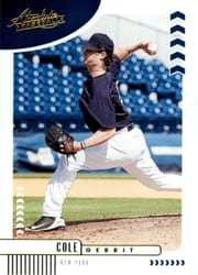 2020 Panini Absolute Base Set Gerrit Cole #5 card