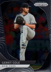 2020 Panini Prizm Base Set Gerrit Cole #197 card