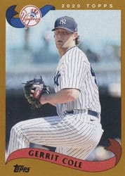 2020 Topps Archives Base Set Gerrit Cole #228 card