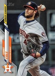2020 Topps Base Set Gerrit Cole #2 card