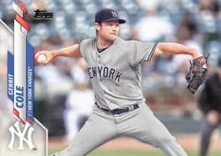 2020 Topps Base Set Gerrit Cole #351 card