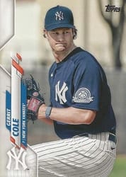2020 Topps Base Set Gerrit Cole #351b card