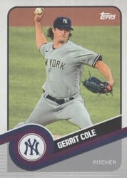 2020 Topps Brooklyn Collection Base Set Gerrit Cole #36 card