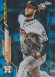 2020 Topps Chrome Sapphire Edition Base Set Gerrit Cole #2 card