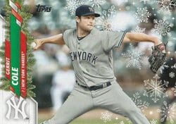 2020 Topps Holiday Base Set Gerrit Cole #HW65 card