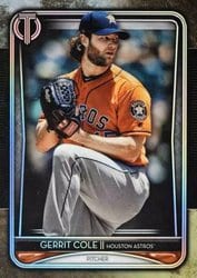 2020 Topps Tribute Base Set Gerrit Cole #62 card