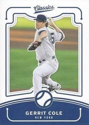 2021 Panini Chronicles Classics Gerrit Cole #21 card
