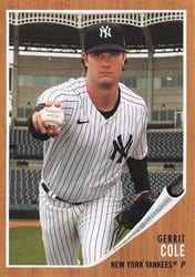 2021 Topps Archives Base Set Gerrit Cole #54 card