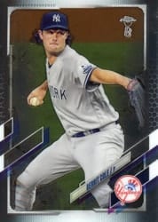2021 Topps Chrome Ben Baller Edition Base Set Gerrit Cole #80 card