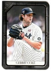 2021 Topps Gallery Base Set Gerrit Cole #131 card