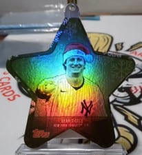 2021 Topps Holiday Holiday Ornaments Gerrit Cole #WHO-GC card