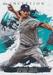 2021 Topps Inception Base Set Gerrit Cole #13 card