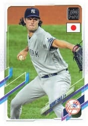 2021 Topps Japan Edition Base Set Gerrit Cole #3 card