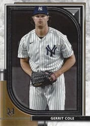 2021 Topps Museum Collection Base Set Gerrit Cole #10 card