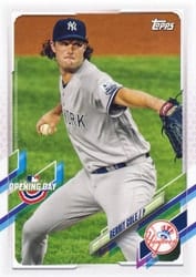 2021 Topps Opening Day Base Set Gerrit Cole #38 card