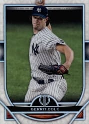 2021 Topps Tribute Base Set Gerrit Cole #66 card