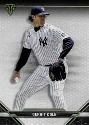 2021 Topps Triple Threads Base Set Gerrit Cole #21 card