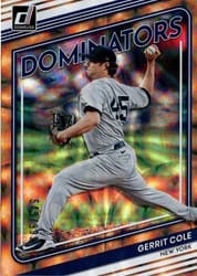 2022 Donruss Dominators Gerrit Cole #D-11 card