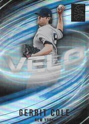 2022 Panini Capstone Velo Gerrit Cole #V-15 card