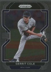 2022 Panini Prizm Base Set Gerrit Cole #20 card