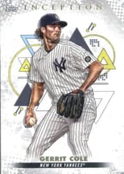 2022 Topps Inception Base Set Gerrit Cole #11 card