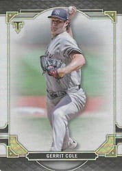 2022 Topps Triple Threads Base Set Gerrit Cole #76 card