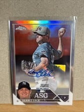 2023 Topps Chrome Update 2023 All-Star Game Autograph Gerrit Cole #ASGA-GC card