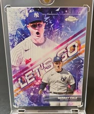 2023 Topps Chrome Update Let's Go Gerrit Cole #LG-48 card