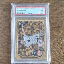 2023 Topps Gilded Collection Base Set Gerrit Cole #97 card