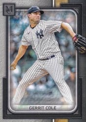 2023 Topps Museum Collection Base Set Gerrit Cole #54 card
