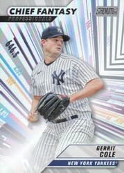 2024 Stadium Club Chief Fantasy Professionals Gerrit Cole #CFPRO-19 card
