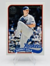 2024 Topps 1989 Topps Baseball 35th Anniversary (Series 1) Gerrit Cole #89B-92 card